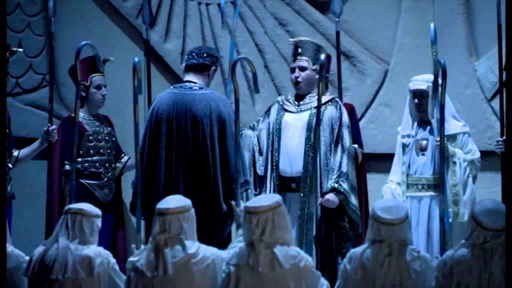 Aida IV act Amneris Ramfis