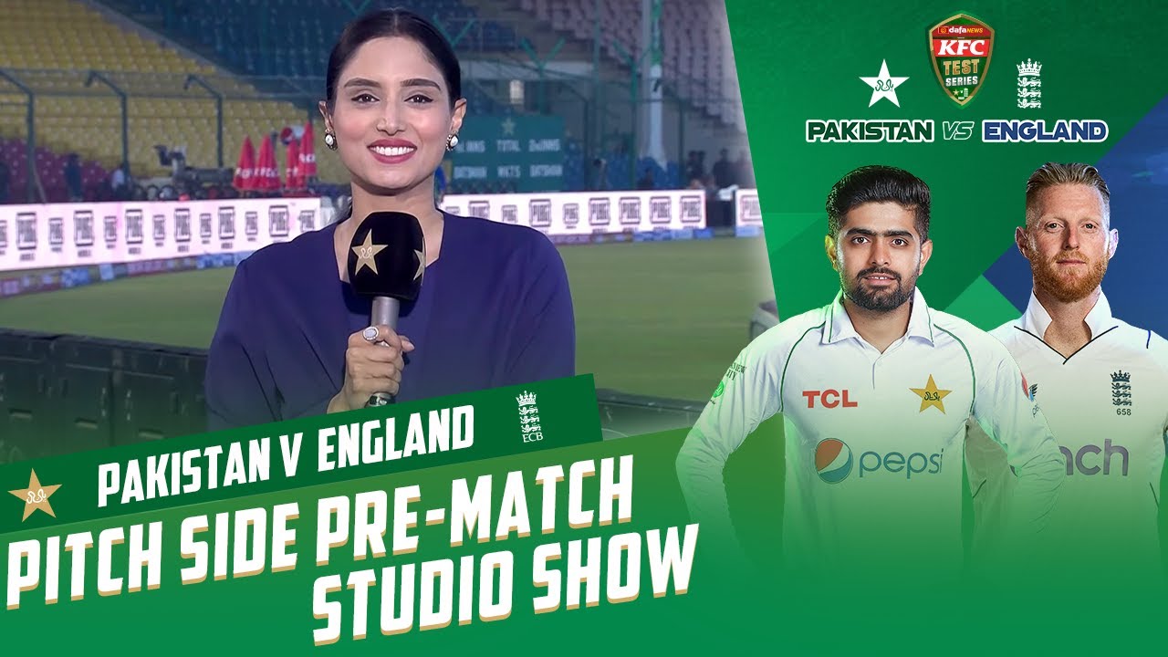 Pakistan vs England Test series 2022 | Pitch Side Pre-Match Studio Show | Test 3,Day 3 | PCB | MY2L