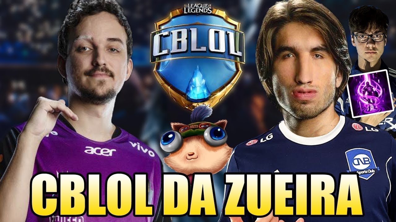 MICAO PERDIDO E TELEP DO RAKIN - CBLOL DA ZUEIRA