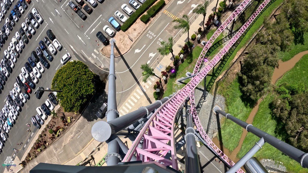 DC Rivals HyperCoaster - Onride - Warner Bros. Movie World - MACK Rides - Hypercoaster