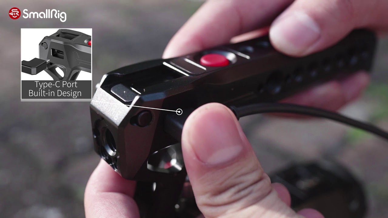 SmallRig NATO Top Handle with Record Start/Stop Remote Trigger for Sony Mirrorless Cameras HTN2670