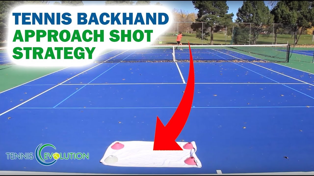 Tennis Backhand Approach Shot Strategy