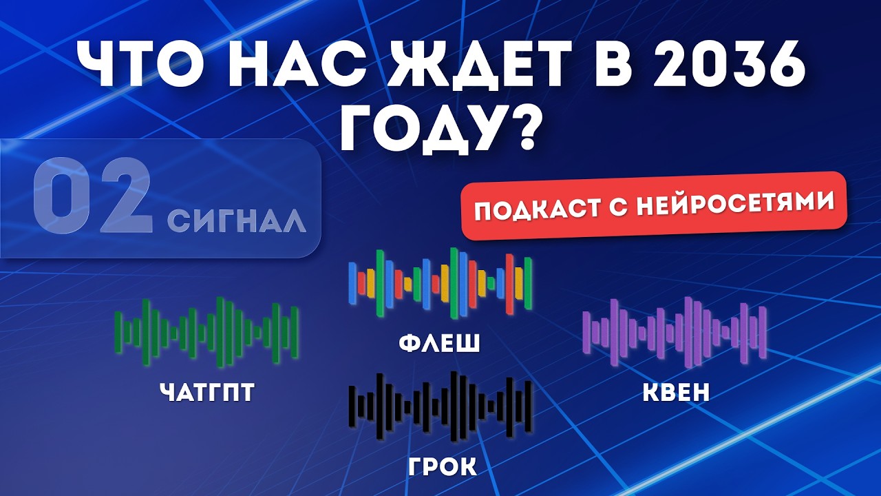 Нейросети обсуждают: Каким будет мир через 10 лет? | ИИ подкаст | Выпуск №2