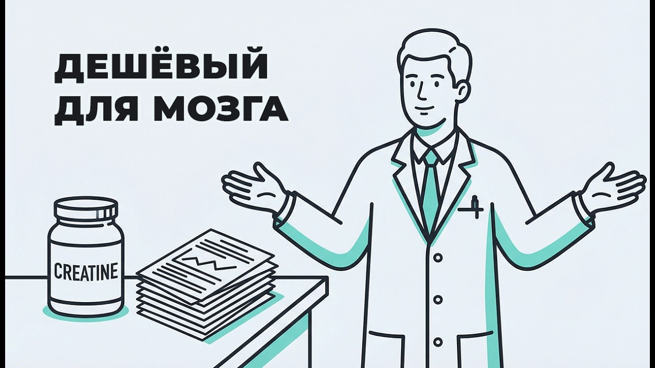 Почему врачи не назначают креатин для мозга?