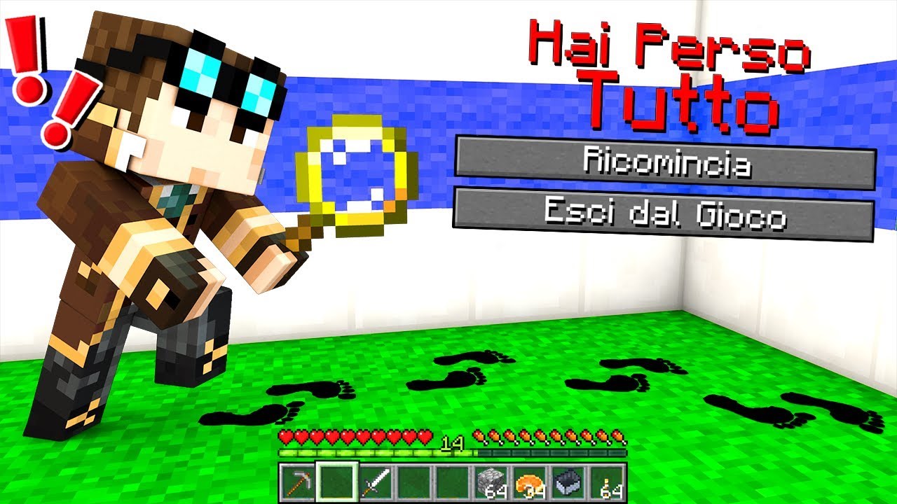 SEGUIAMO LE TRACCE DEL LADRO SU MINECRAFT VANILLA!!!