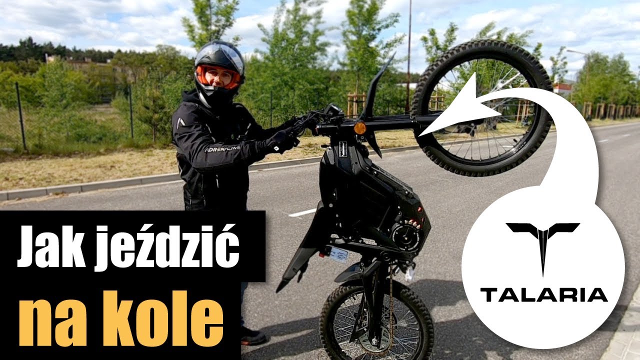 Tutorial jazdy na jednym kole  💪 Talaria MX4