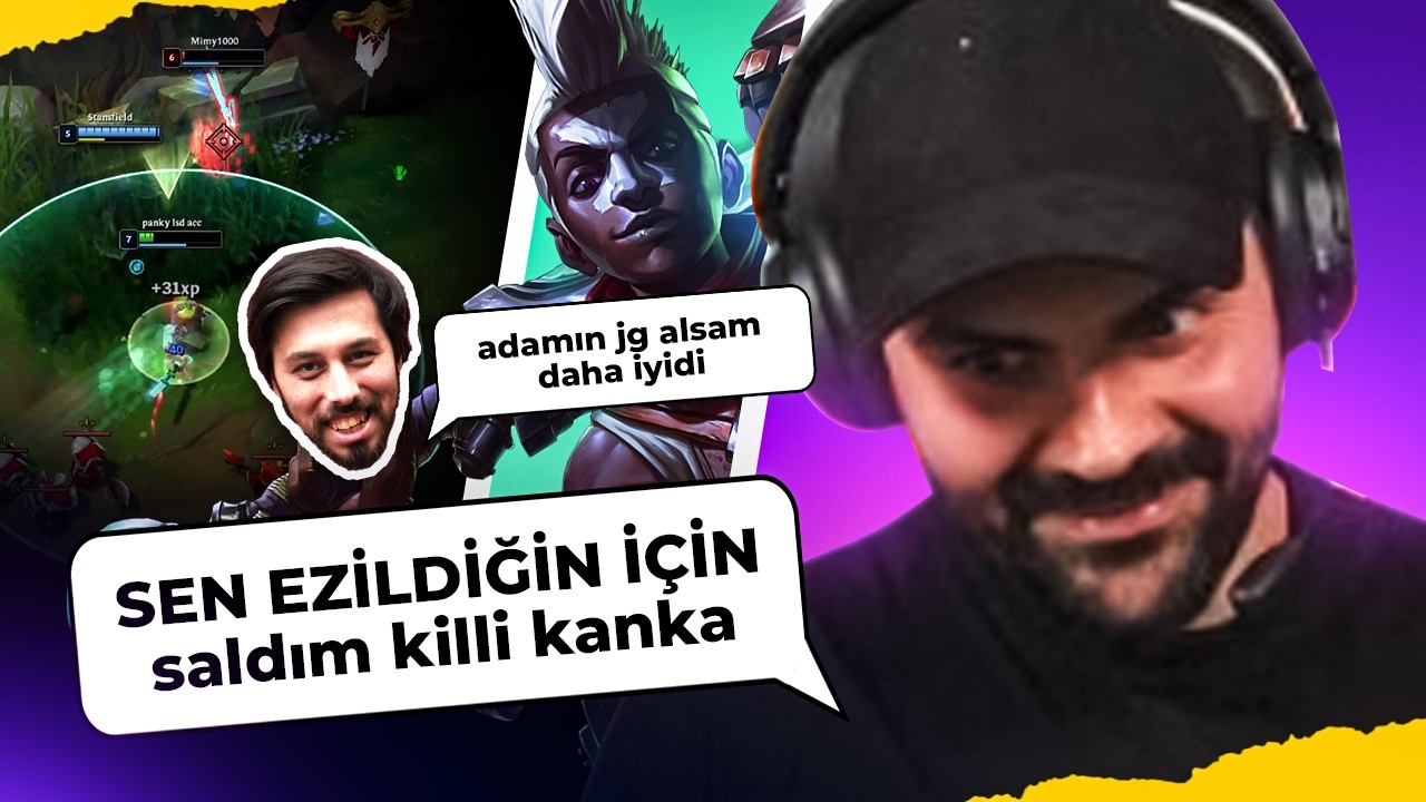 Stans'a fışkırtma top lane tank Ekko