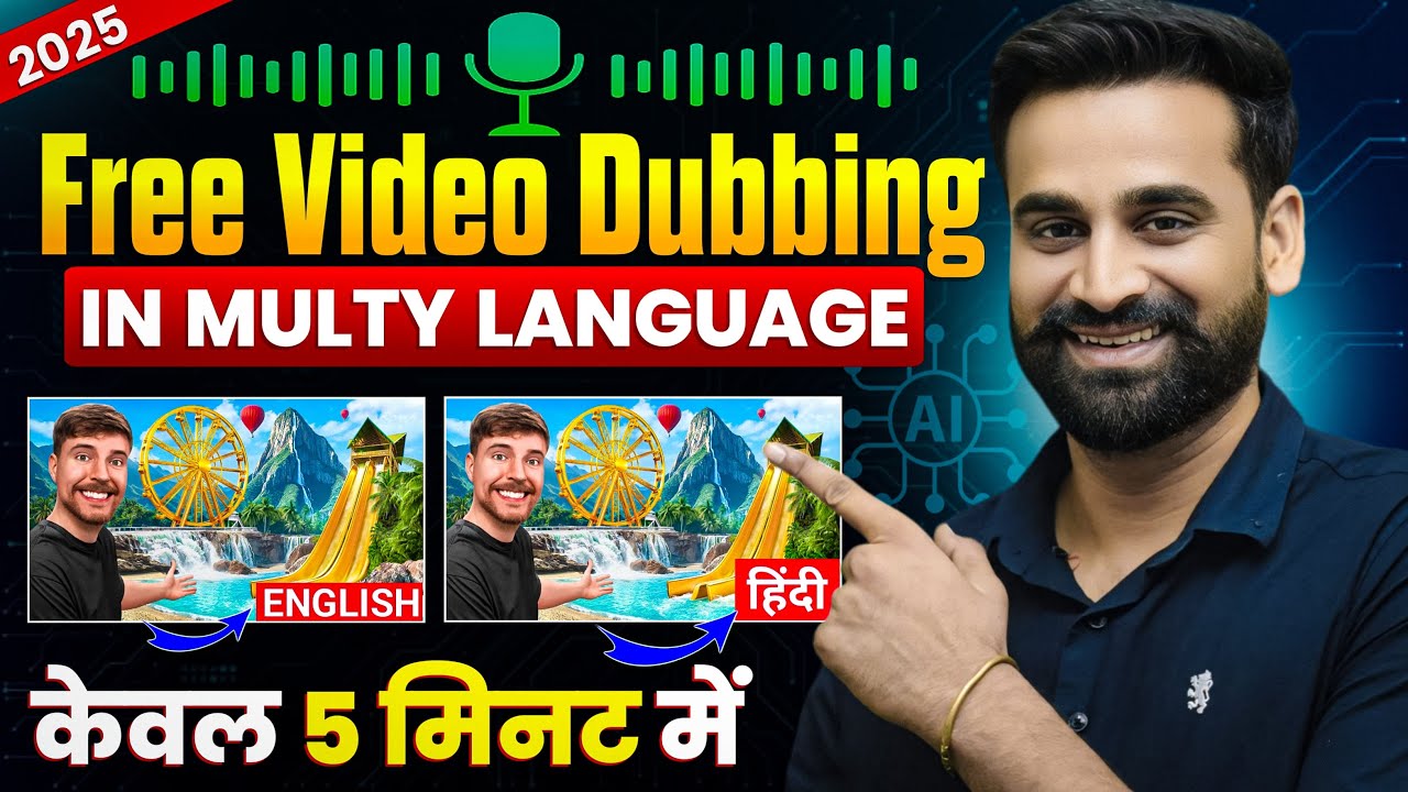 How To Dubbed Any Video In Any Language || Free AI Dubbing