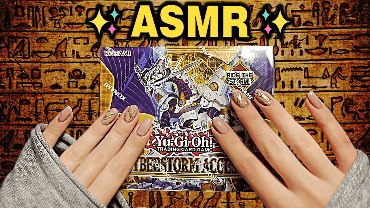ASMR Unboxing Yu-Gi-Oh! Cyberstorm Access Booster Box✨