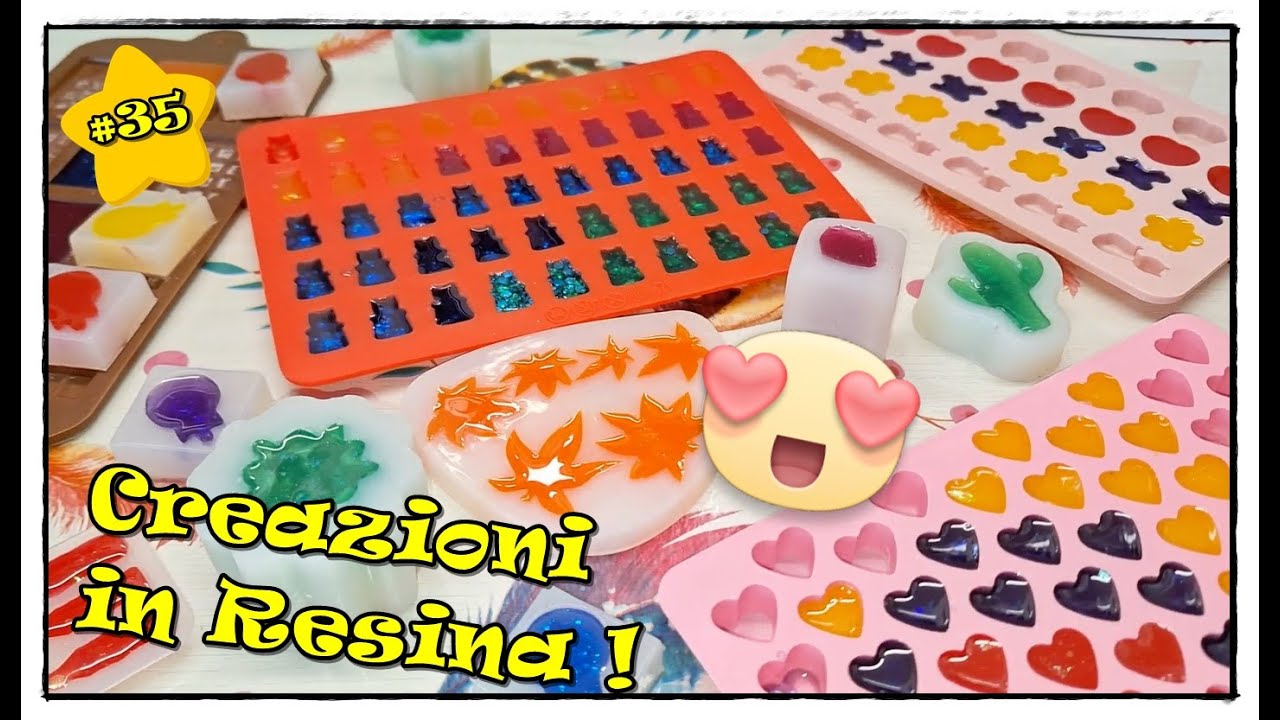 SONO TORNATA! 😍 Guardiamo insieme le nuove CREAZIONI IN RESINA! #35 🎨 C &bull; Art