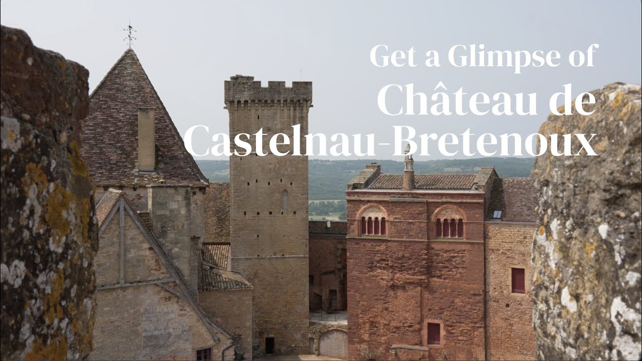Castelnau-Bretenoux Castle, the Red Fortress of the Lot | 5min Travel