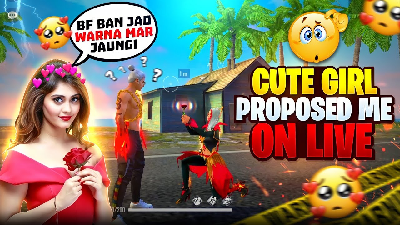 Cute Girl Purposed me