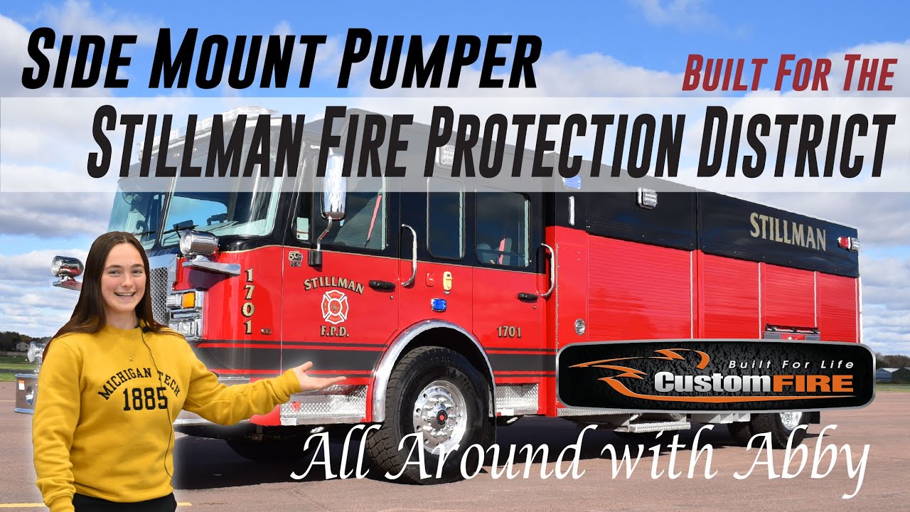 Stillman Fire Protection District's Side Top Mount Pumper by CustomFIRE