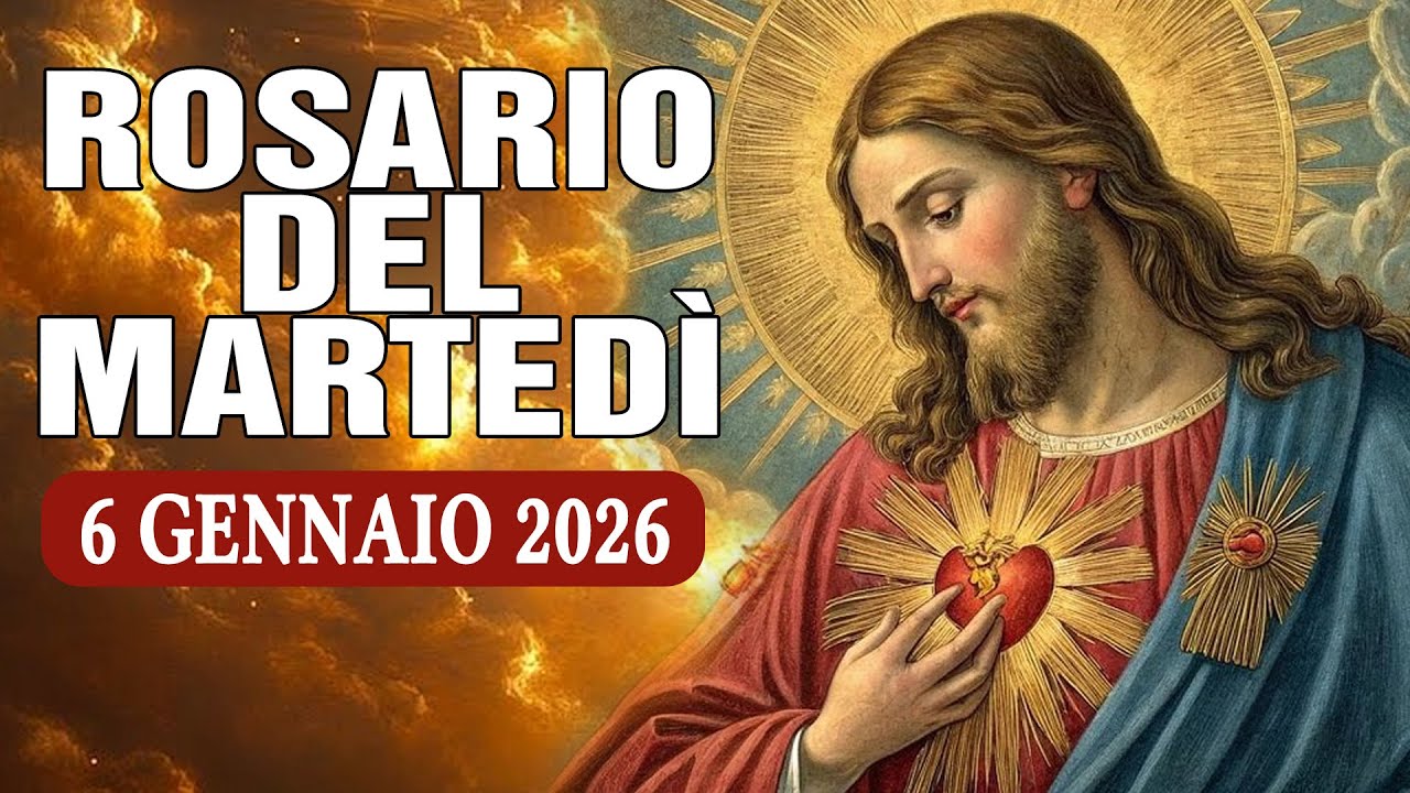 ROSARIO DEL MARTEDÌ 💙 6 GENNAIO 2026 💙 I MISTERI DOLOROSI DEL ROSARIO [VIRTUALE]