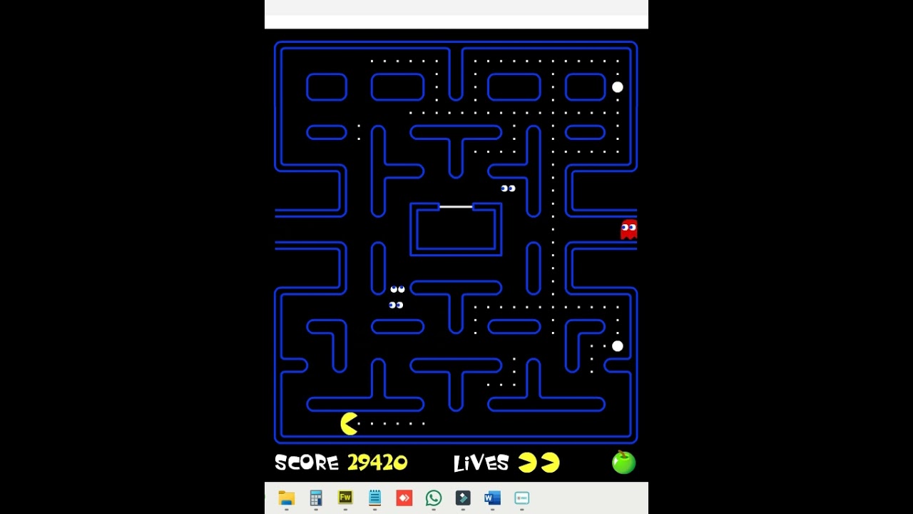 pacman nivel 5 de 11