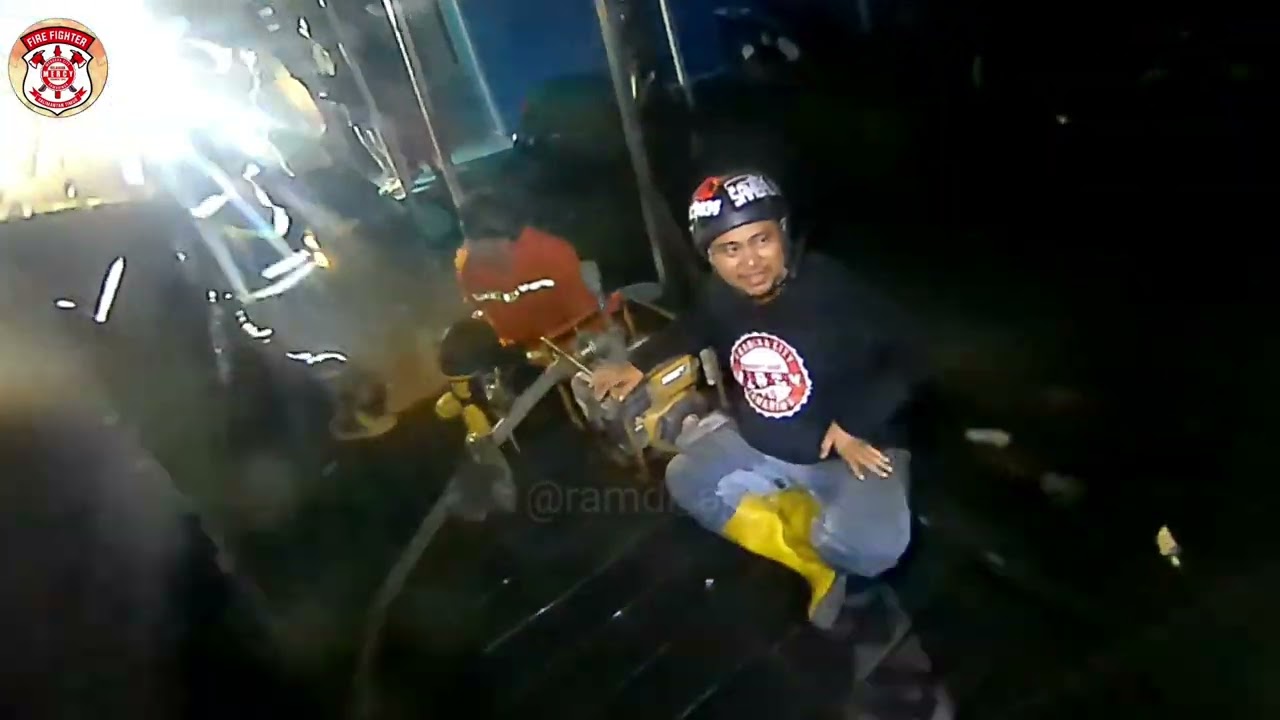 RELAWAN ||🔥KEBAKARAN BESAR🔥|| POV HELMET|| JL P. BENDAHARA KOTA SAMARINDA || PART 3