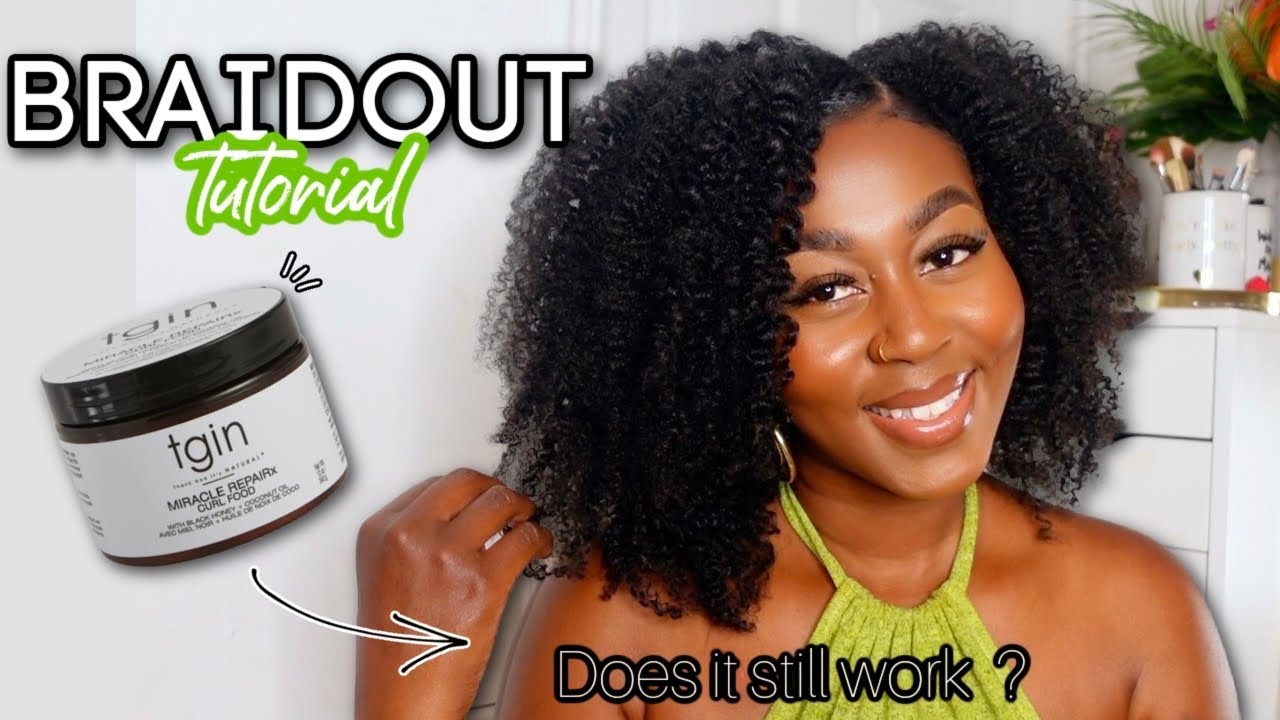 Using Products That I Used to LOVE ❤️  | BRAIDOUT TUTORIAL ON TYPE 4 HAIR | Rayanne Samantha