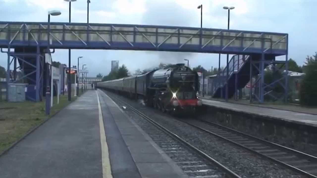steam train at speed # 213