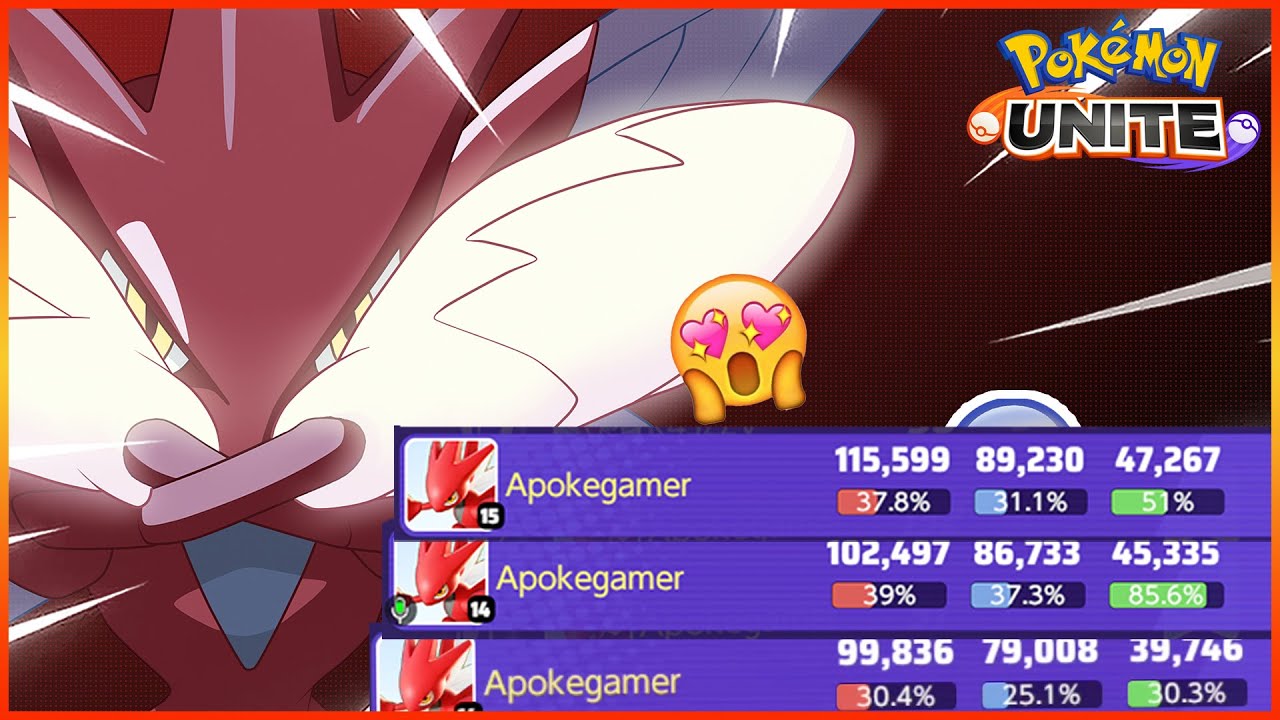 OMG 100K+ DAMAGE EASY 😱 SCIZOR IS BACK AND BROKEN 🔥 | SOLO MASTER RANK PUSH 🔥 | Pokemon Unite Hindi