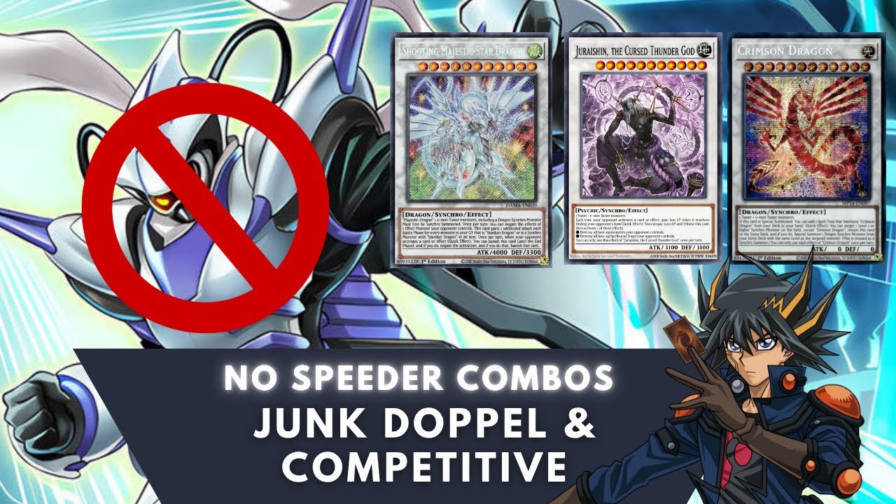 NO JUNK SPEEDER SYNCHRON COMBOS | Synchron Deck Post L5DD | Junk Doppel Deck | YuGiOh Deutsch