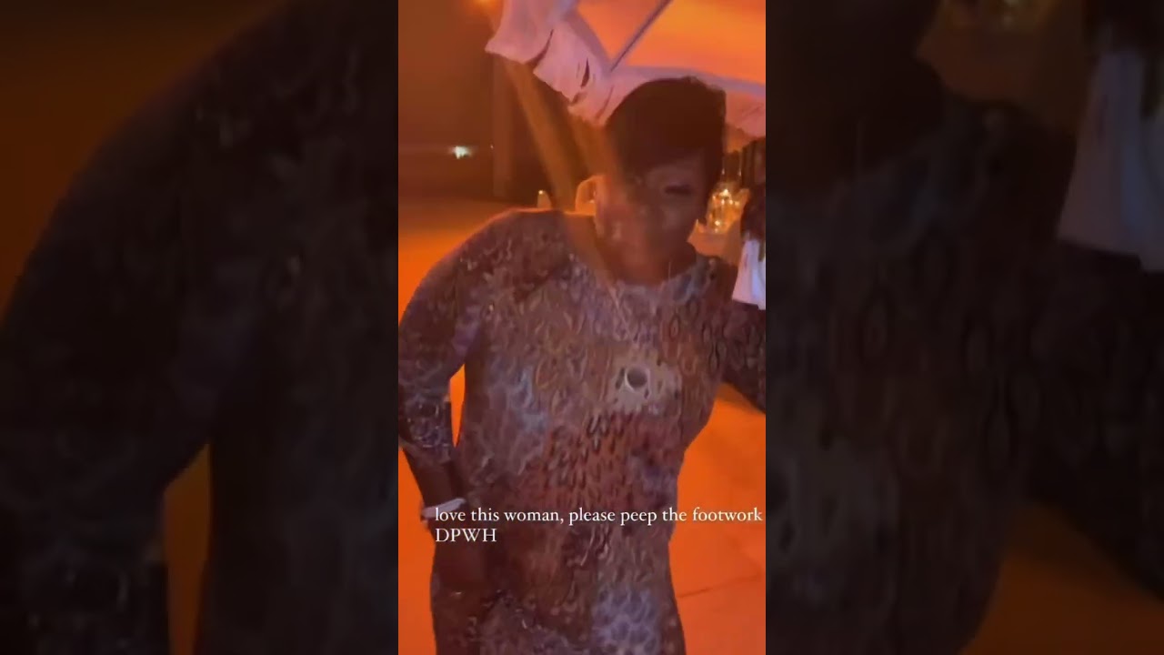 Toya Johnson mom had a ball at the wedding/Reception 🥰