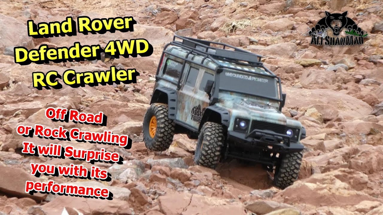 Traxxas TRX4 Clone RC Land Rover Defender HB Toys ZP1001 Retro 4WD Rock Crawler
