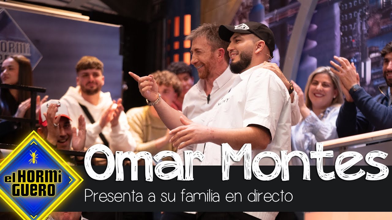 Omar Montes presenta a su familia en directo: así son su padre y su hijo - El Hormiguero