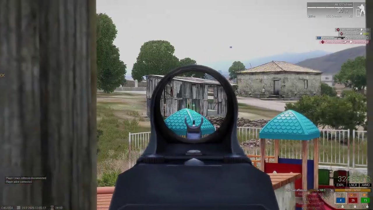 Arma 3 KOTH | i3-12100 + RX 580 Gameplay  0554