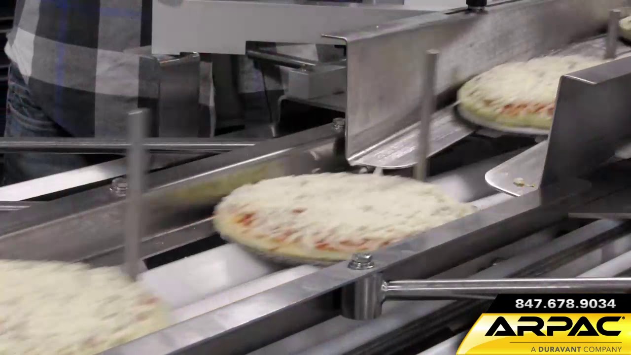 XR24 with Easy Clean NextGen side seal,  wrapping pizza