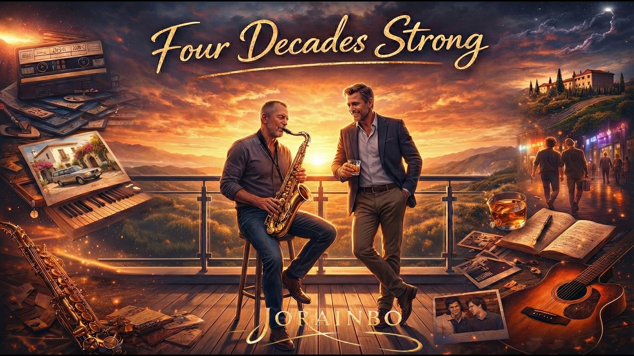 Four Decades Strong (Official Lyric Video) - 80s Style Westcoast Rock