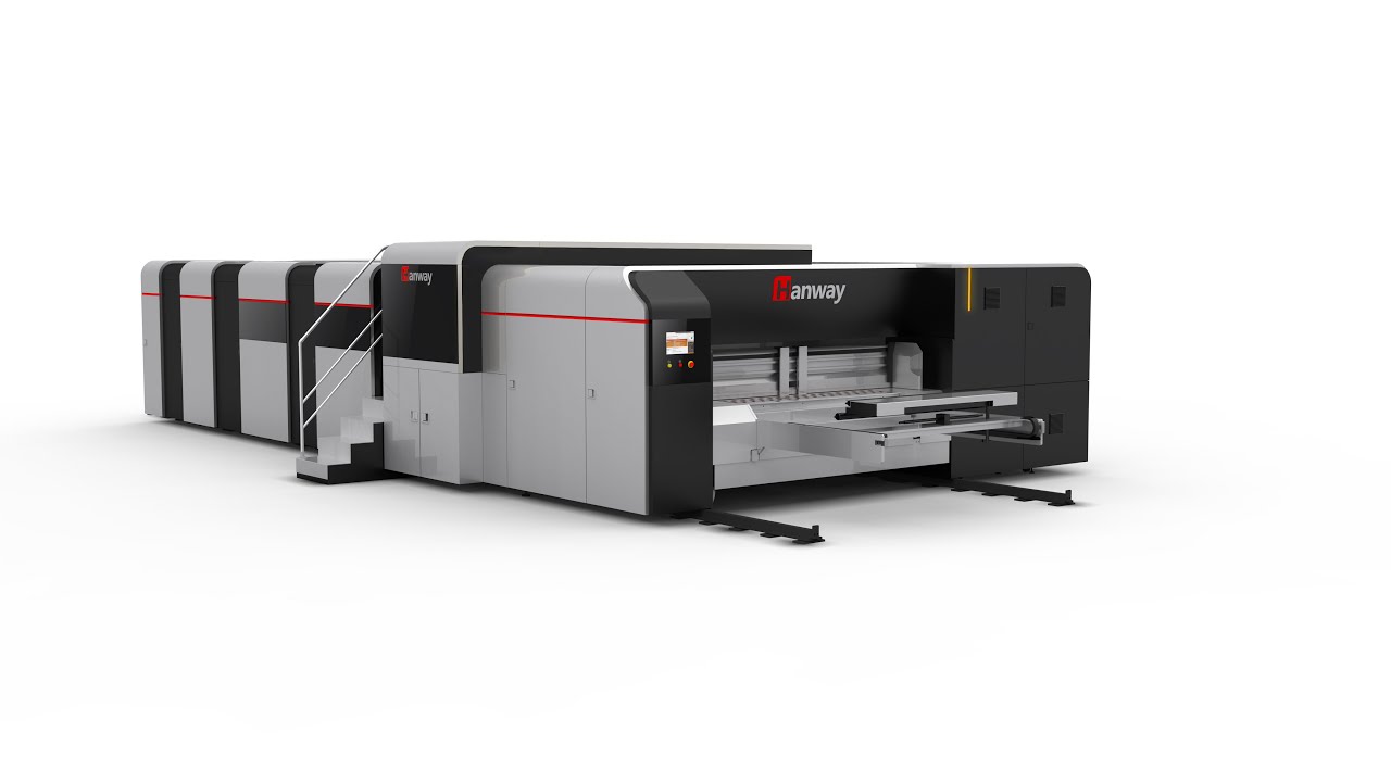 Discover the Hanway Glory 2504 single pass digital inkjet press