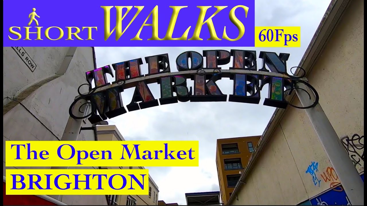 A walk through the Open Market in Brighton.