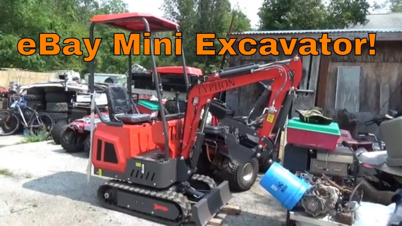 Bought a Mini Excavator on Ebay, Was it a Good Idea?