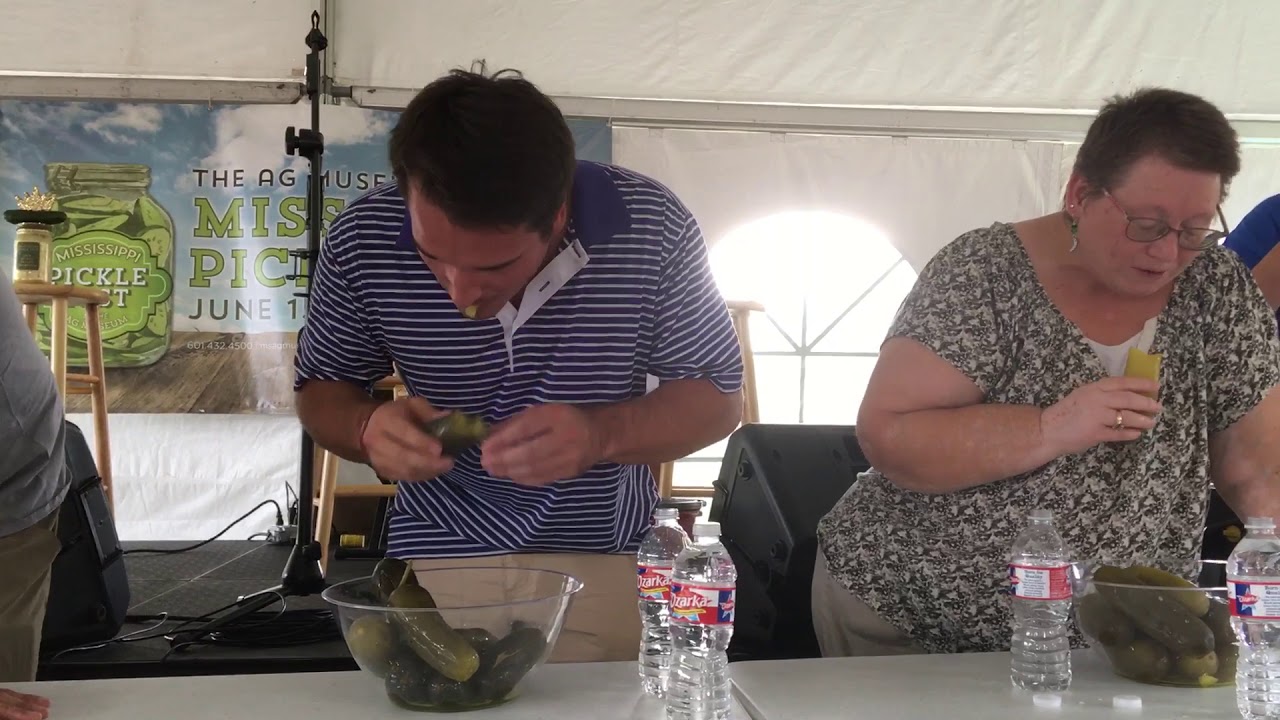 2019 Pickle Fest Eating Contest