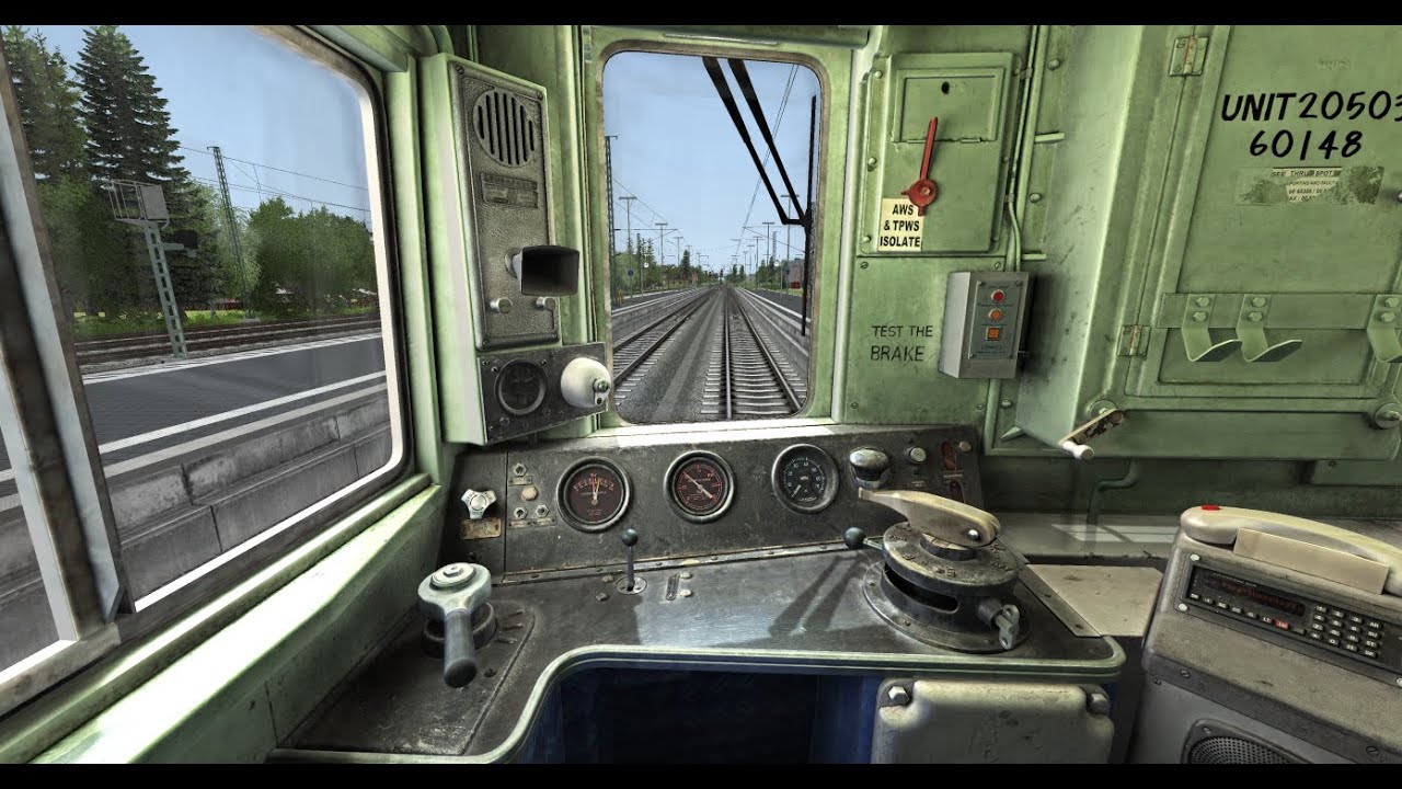 Get ready to drive the train from Freising to Steinhausen - A Munchen Route !!!