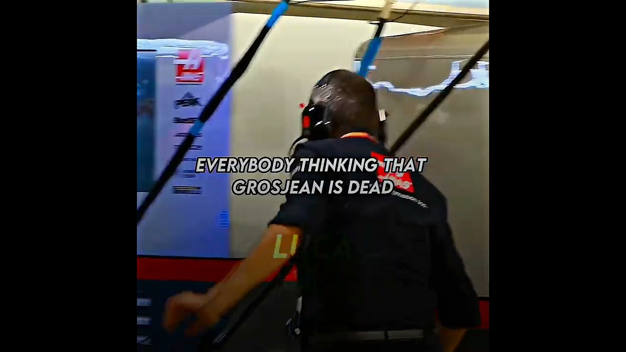 Romain Grosjean survive😈 