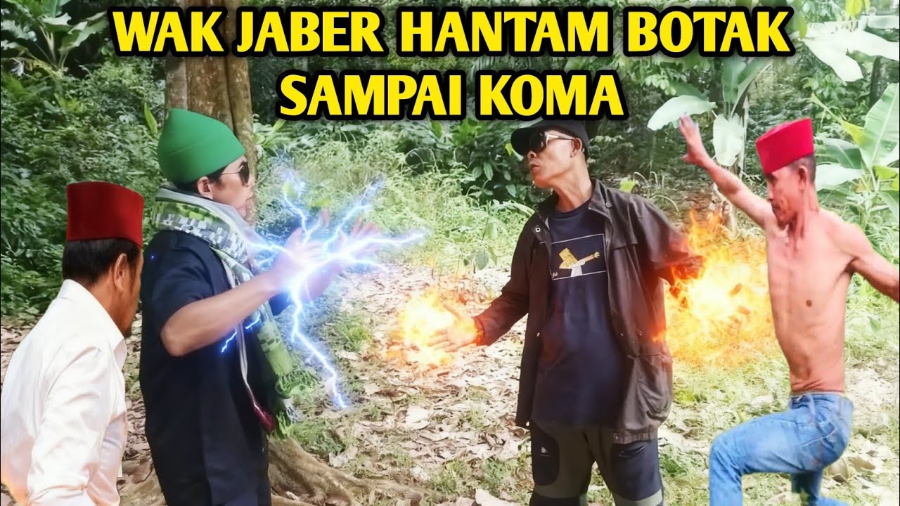 WAK JABER HABIS KESABARAN HANTAM UDIN BOTAK 