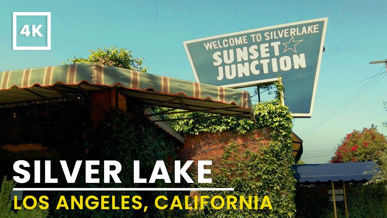 Silver Lake Walking Tour of Sunset Junction in | 4K