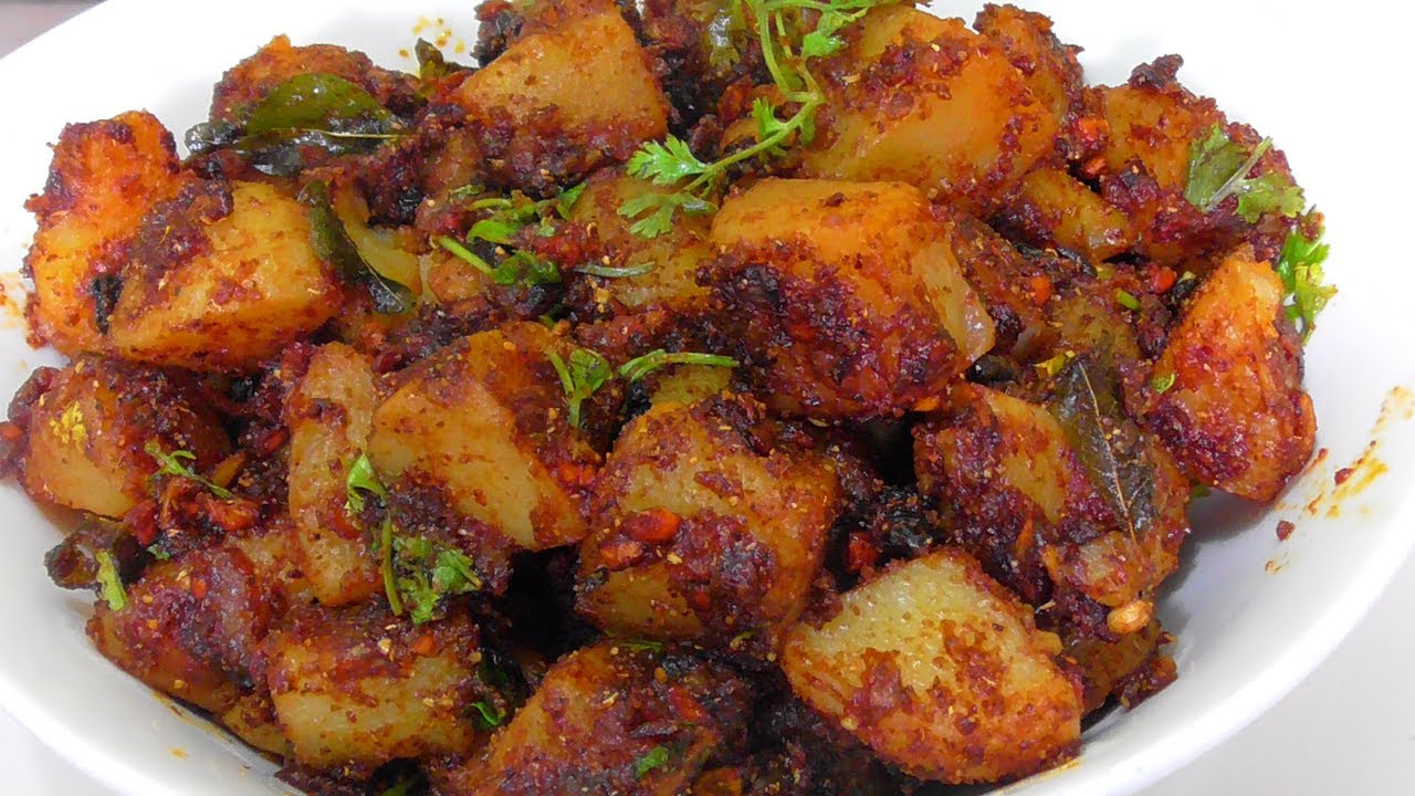 SPICY POTATO FRY RECIPE /how to make aloo fry/simple & tasty potato fry recipe
