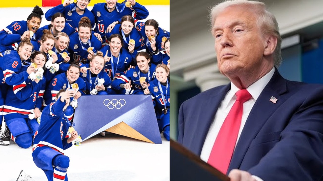 Women&rsquo;s Olympic hockey team snubs Trump after misogynistic remark