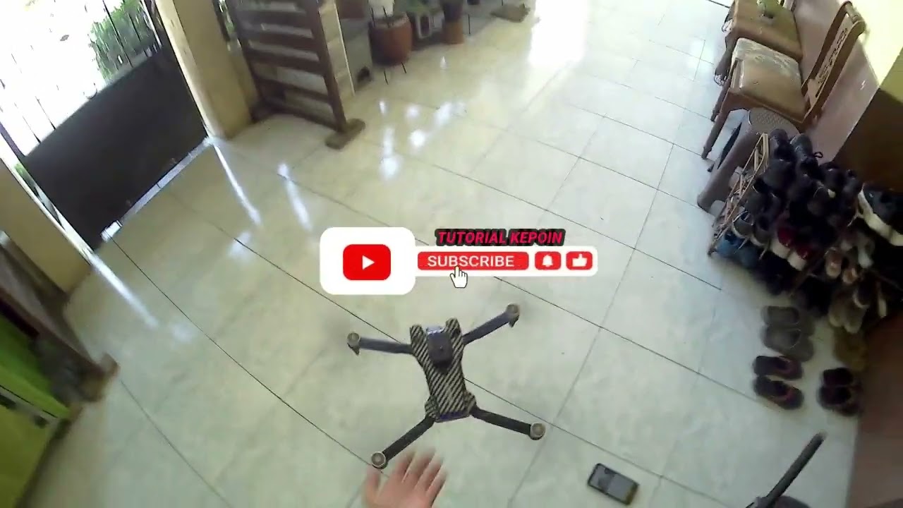 Review Tes Terbang Dan Durasi Drone A13 indoor 
