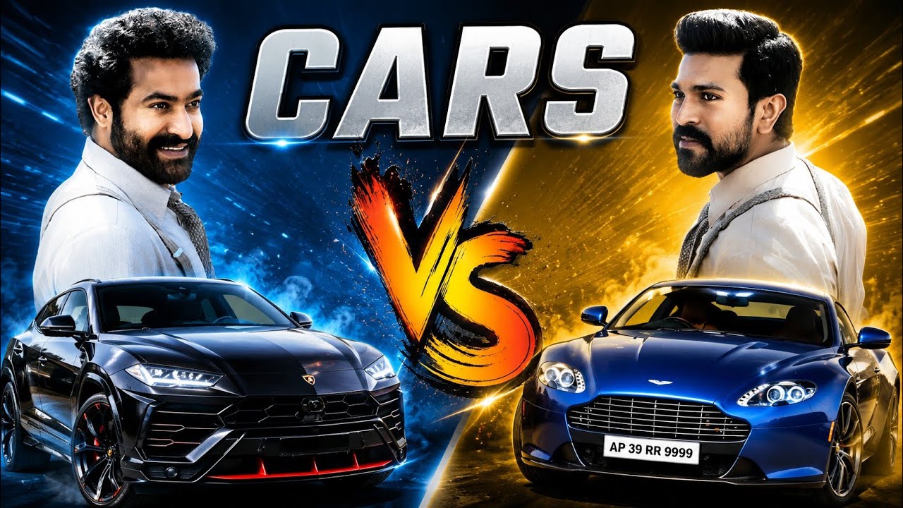 #RRR NTR vs RAM CHARAN Car Collections | 2021