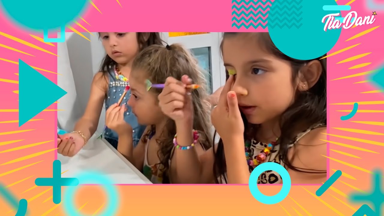 Maquiagem dos pônei com as amigas