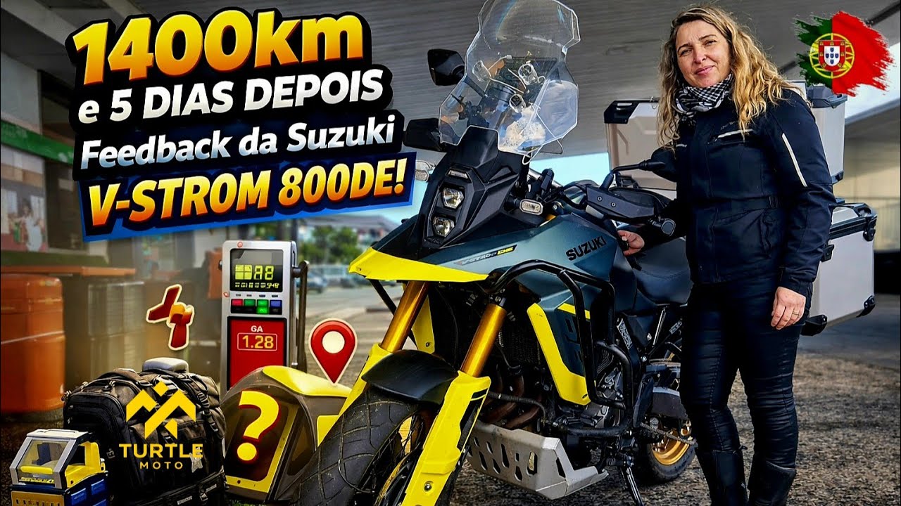 1400km e 5 dias depois ... Feedback da Suzuki V-Strom 800de!