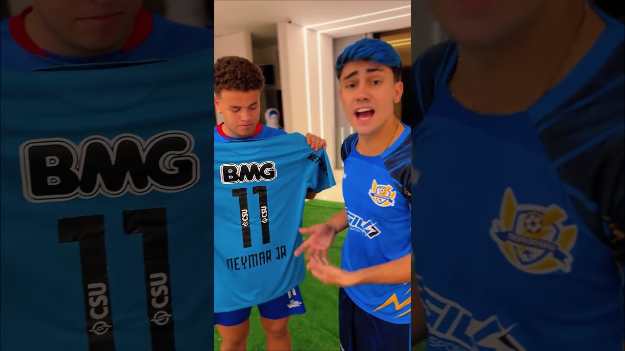 QUEM VAI GANHAR A CAMISA DO NEYMAR AUTOGRAFADA?! ⚡️⚡️