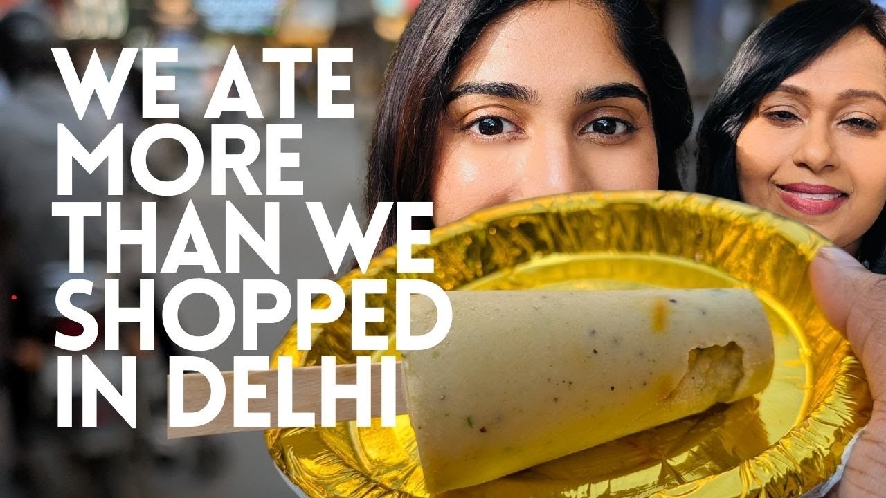 Eat, Shop, Repeat, When in DELHI 🇮🇳 | Prince Chaat l Moti Mahal l Shahpur Jat l South Extension