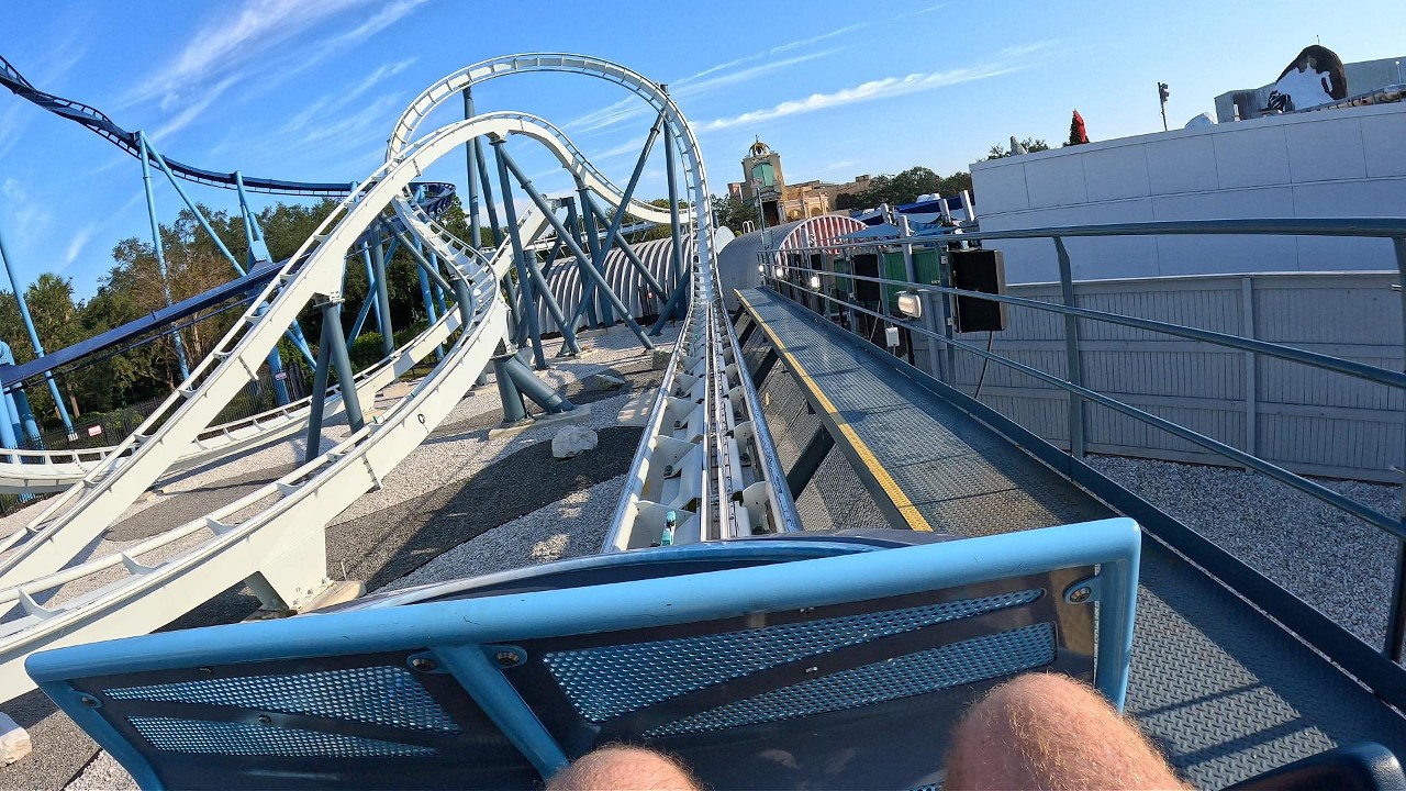 Penguin Trek Front Seat POV | SeaWorld Orlando