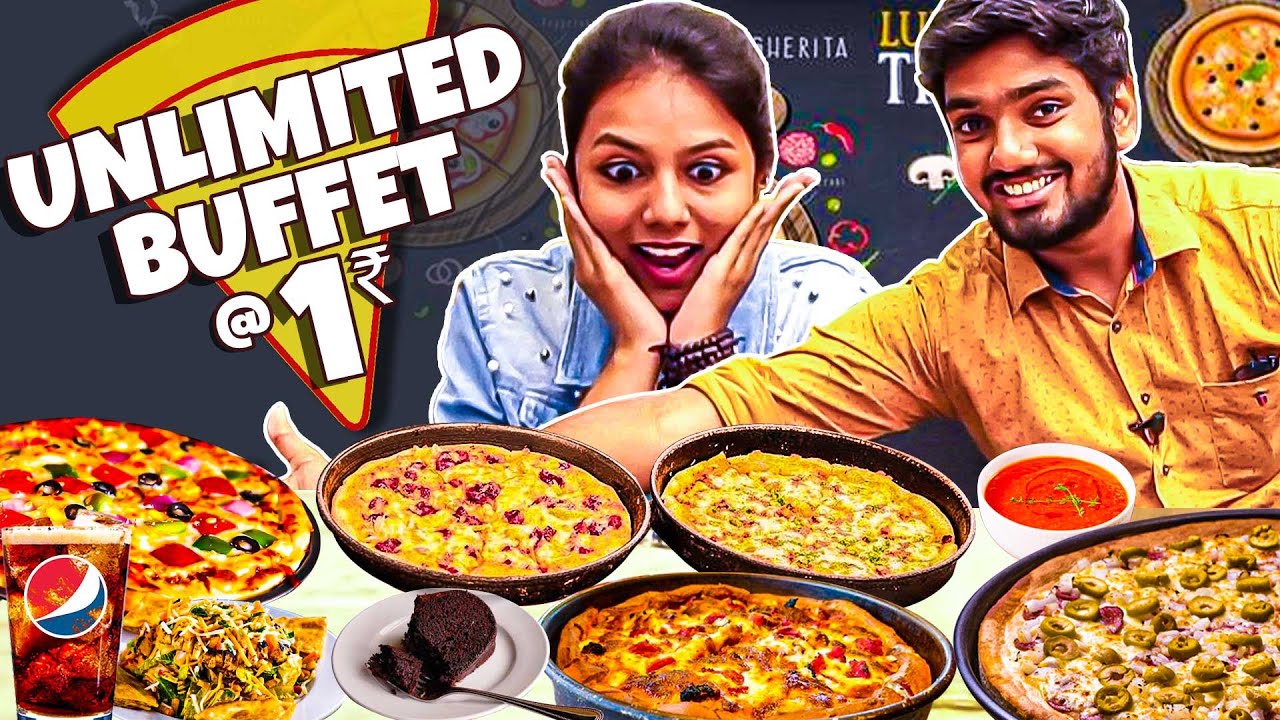 1 Rupee-க்கு Unlimited Buffet! - WOW! Unbelievable! Eatza Pizza
