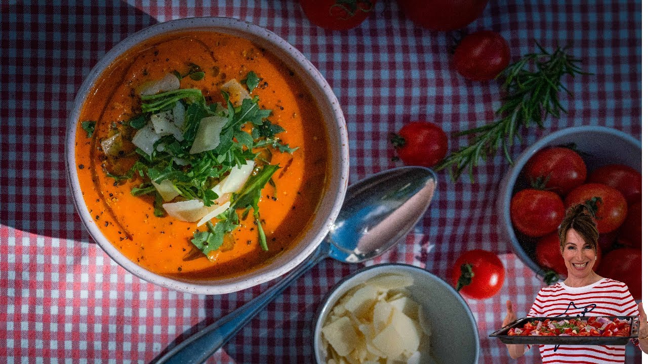 Traumhafte Tomatensuppe - Sommergl&uuml;ck aus frischen Tomaten 💟