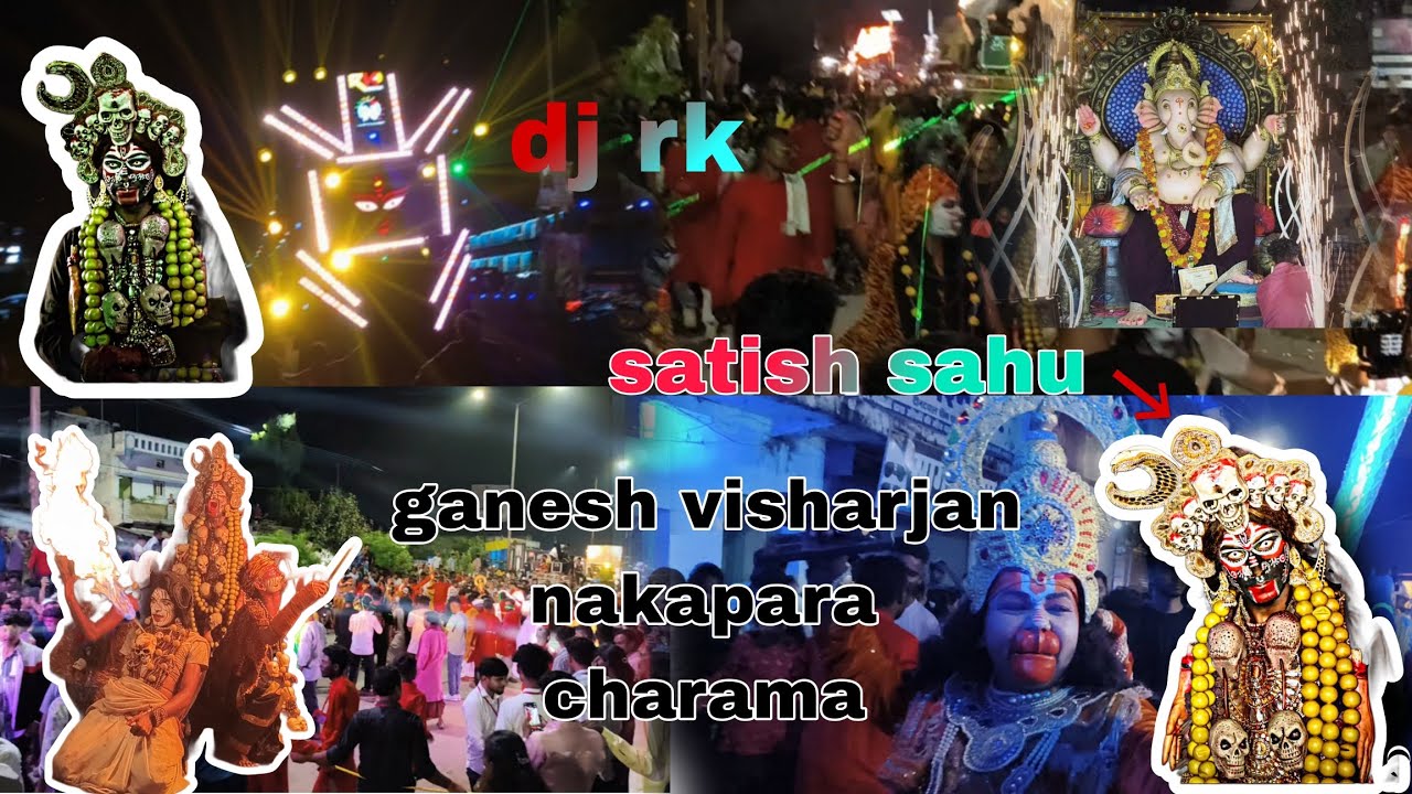 Charama nakapara ganesh visharjan jisme aye satish sahu vlog #charama #ganeshvisarjan #satishsahu